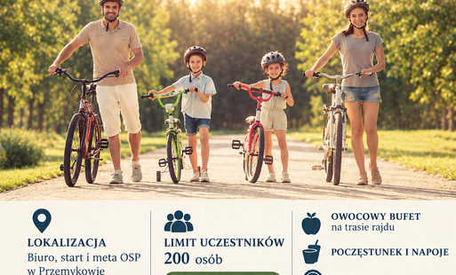 Zdjęcie do Zaproszenie na Rodzinny Rajd Rowerowy - Koszyce 2026